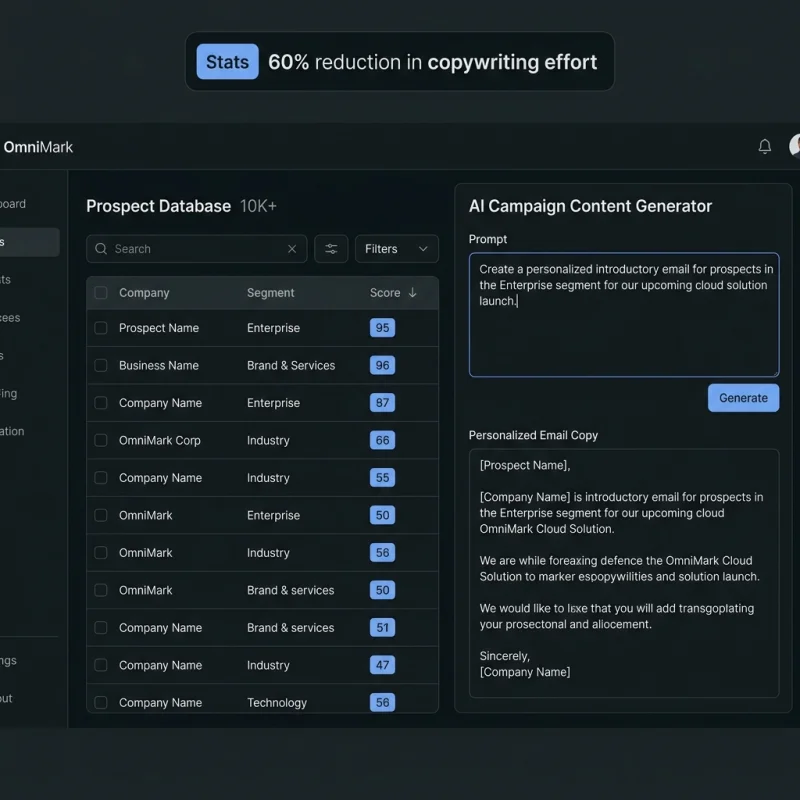 OmniMark dashboard preview